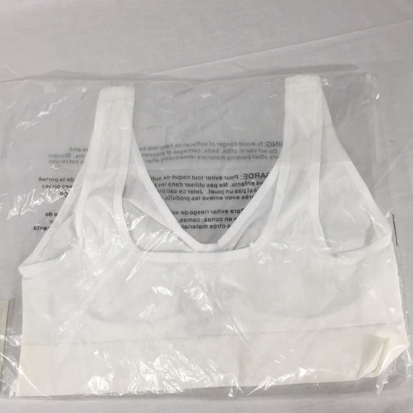 NWT Ahh Bra in White, Size XL Bust 42-43” - Picture 3 of 4